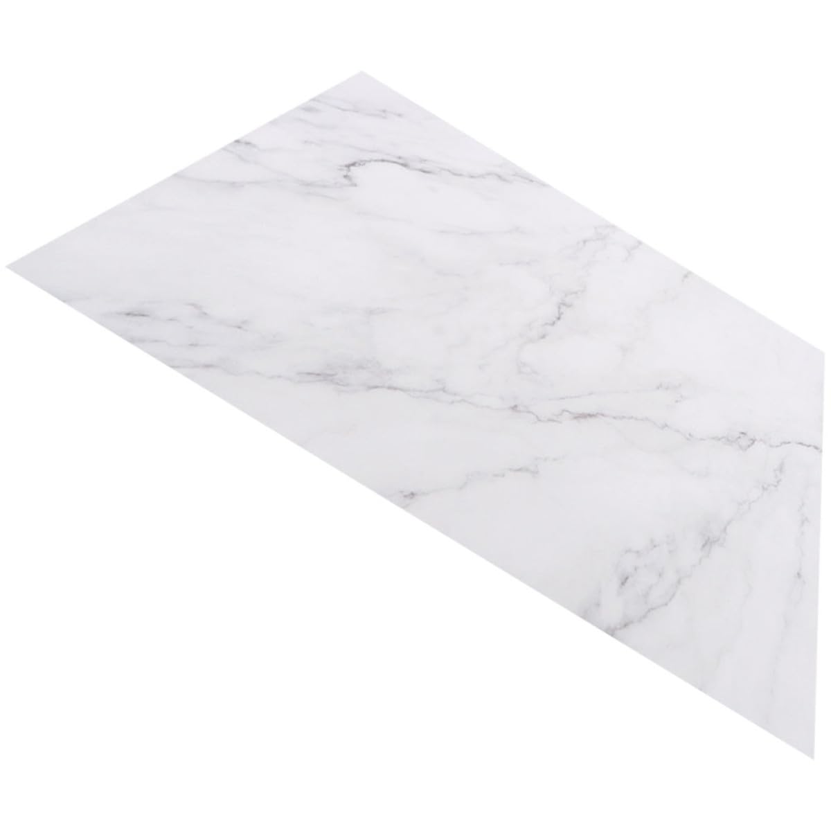 Planche de Rangement Effet Marbré 30X20 CM en Marbre Naturel Plateau Rectangulaire Robuste Cuisine Plan de Travail et Salle de Bain