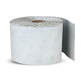 Protecto Wrap PS45 Alum Waterproofing Membrane – Self-Adhering Aluminum Flashing – UV-Rated for Long Exposure – Fully Adhered Air & Vapor Barrier for Exterior Sills, Openings and Sheathing – 6' x 50'
