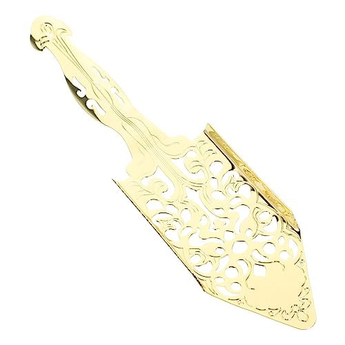 Healifty Stainless Steel Absinthe Spoon Decorative Dripper for Cocktail Bar Use Wormwood Design