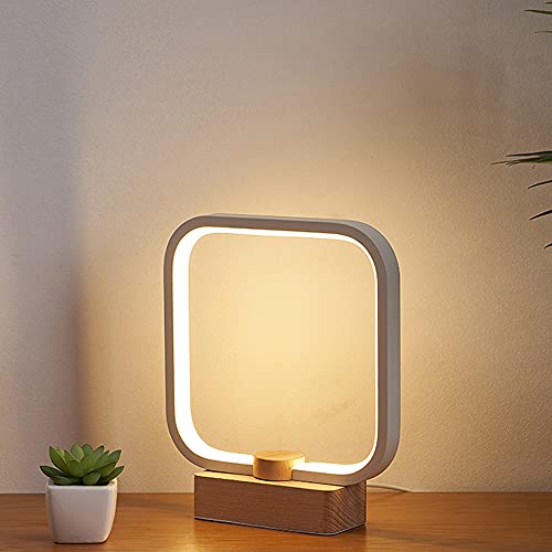 Lampe de table LED en bois ajustable ENUO