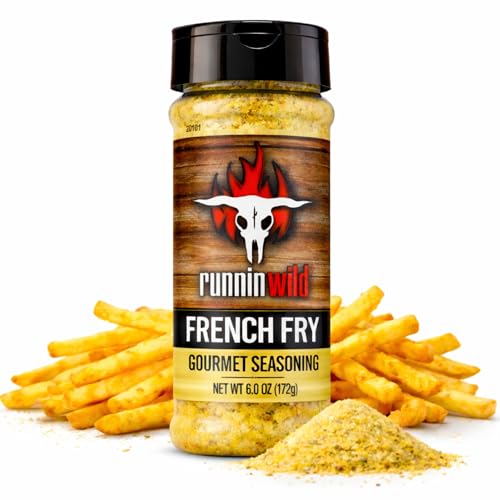 Image of French Fry Seasoning - Packed with Flavor | No Artificial Flavors or MSG added | Runnin' Wild Foods, 6.0 oz