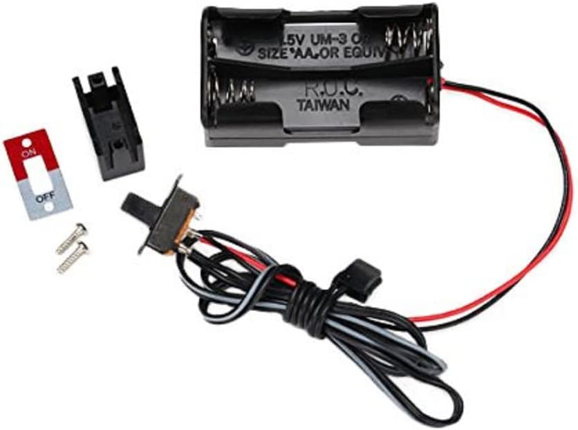 4-Cell Battery Holder with On-Off Switch