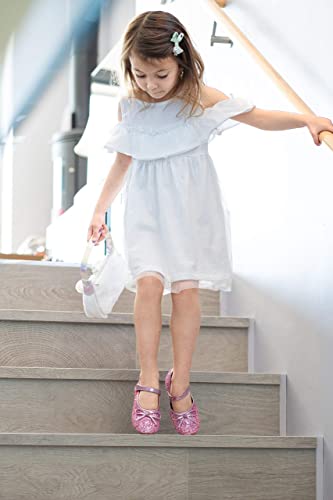 Otter Momo Toddler/Little Girls Mary Jane Ballerina Flats Shoes Slip-On School Party Dress Shoes #TOP3