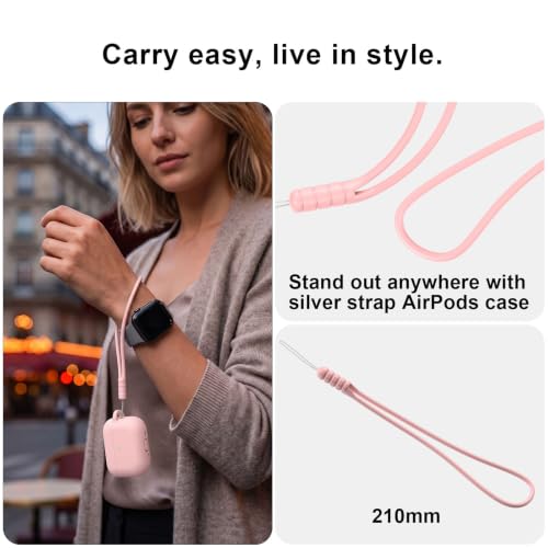 MHYALUDO for AirPods Pro 3 Case with Cleaner Kit, Sand Pink by MHYALUDO - Used condition - Image 4