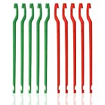 BB Hapeayou Easy Fish Hook Remover Tool 10pcs Fishing Disgorger Plastic Portable Unhook Extractor Supplies