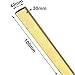 COYOUCO Brass Flat Bars for Industrial Use, Rectangular Brass Flat Bars, Thickness 30Mm, Length 100Mm,40mm