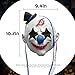 Wildarms Men Halloween Scray Clown Mask for Adult Horror Killer Clown Mask for Halloween Dress Up Party, Role Play