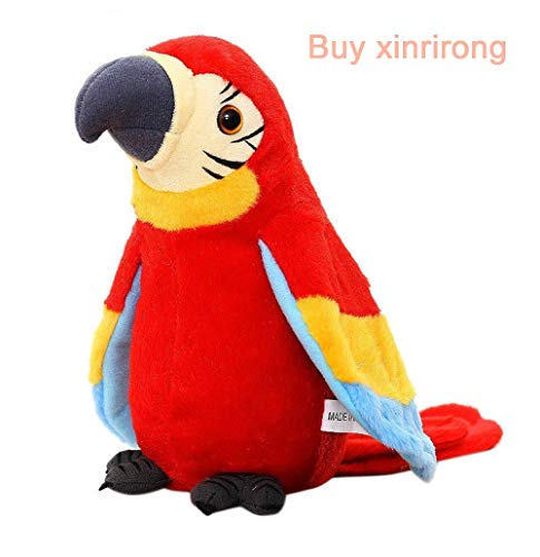 Image of Talking Parrot No Matter What You Say Will Repeat Funny Learning Good Helper Bring Happinessparrot Toys Speaking Parrot.Multifunctional Electric Plush