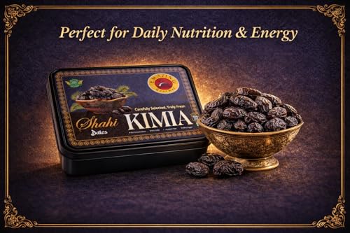 Image of Emazing Gourmet Shahi Dates Kimia 500gram | Premium Soft & Juicy Premium Dates | Naturally Ripened