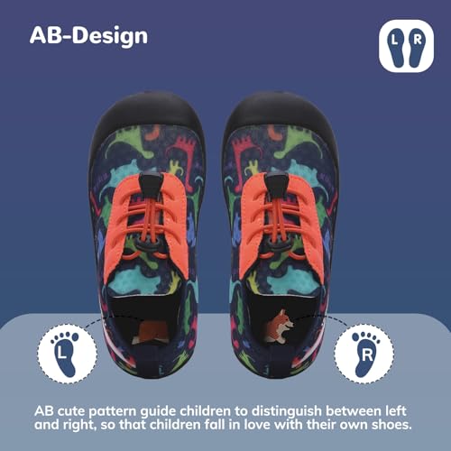 Image of WateLves Wide Toddler Water Shoes Kids Barefoot Athletic Sneakers Girls Boys Quick Dry Aqua Socks for Beach Hiking Swim Kayak Sport Accessories, Camping Essentials