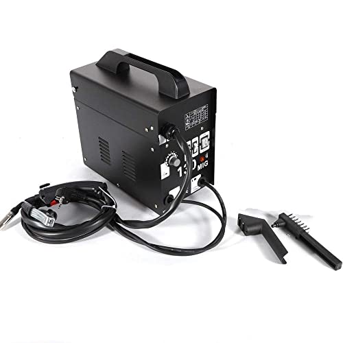 DiLiBee Máquina de soldadura MIG 130 230V, máquina de soldadura de alambre continuo,...