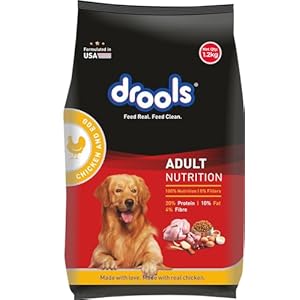 Drools Dry Dog Food Adult, Chicken and Egg Flavor 1.2Kg Pack
