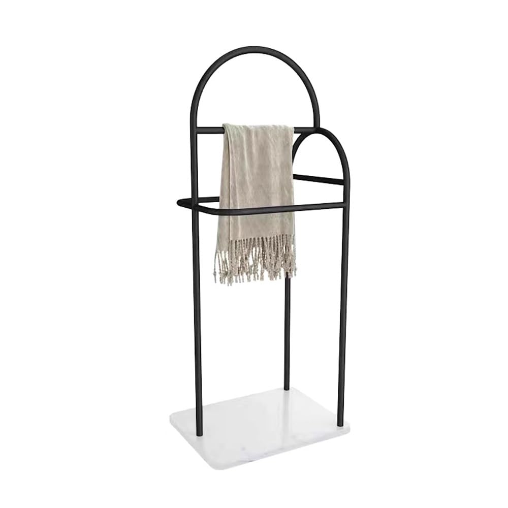 towel rail Bathroom Towel Rack Vertical Floor-standing Marble Dirty Clothes Basket(Without basket)