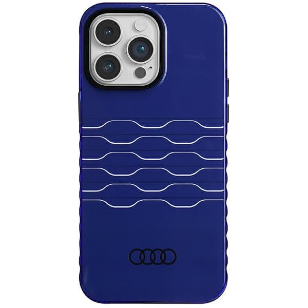 Audi IML AU-IMLMIP14PM-A6/D3-BE Coque pour iPhone 14 Pro Max 6,7" Bleu