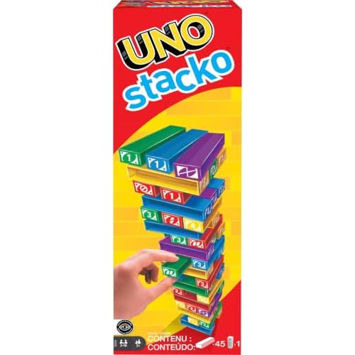 Jogo Uno Stacko, 43535, Mattel Games Mattel Multicolorido