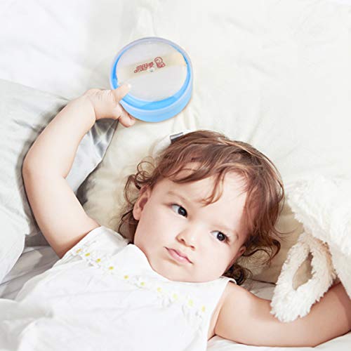 PIXNOR Caixa de Sopro de BebÃª Caso de PÃ³ Vazio Maquiagem PlÃ¡stica Kit de Viagem CosmÃ©tico Blush