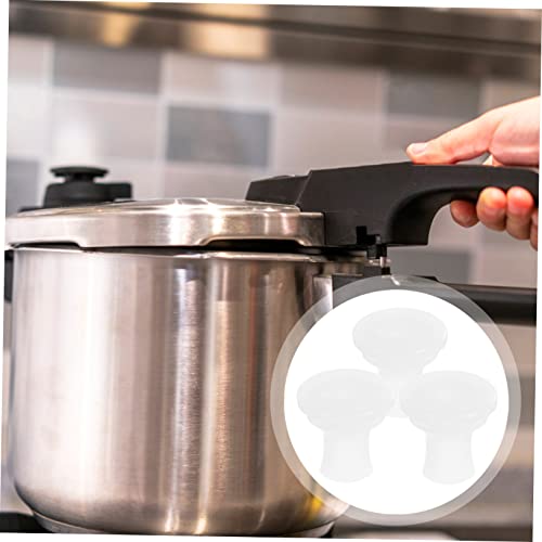 3 piezas de repuesto para tapa interior de ollas eléctricas a presión, diseño apto para alimentos, fácil de instalar y retirar, compatible con múltiples modelos miniatura 5