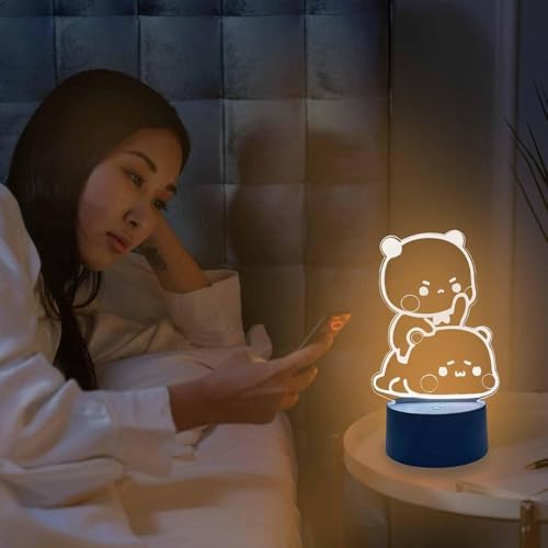 Veilleuse 3D ours OOWOKS lampe LED 16 couleurs - 5