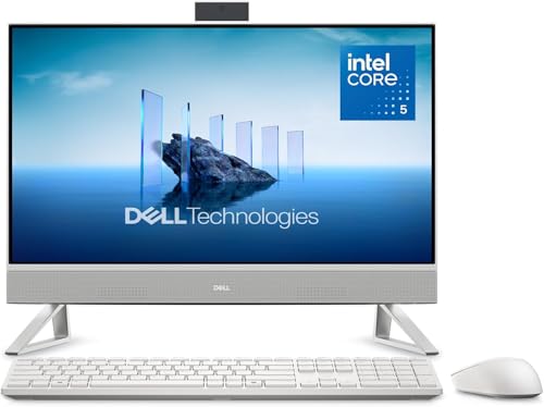 Image of Custom Dell-All in One Desktop-Computer Touchscreen-24 FHD IPS Display -Intel Core 7 150U Beat i7-1355U- Windows 11 Office 365 -Wired Keyboard Mouse Set -Home Business