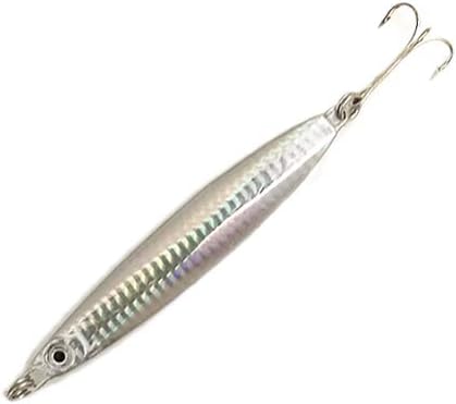 Knife Colt Sniper Jigs 1.5 oz, 42g Size,10 Pcs White for Fast Saltwater Jigging & Long Casting, Streamlined Design with Lifelike Action, Ideal for Mackerel, Tuna & Bonito