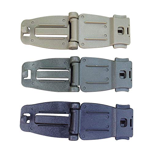 Andoer Acessórios de mochila de ventilador militar ao ar livre conexão de fita clipe de fivela mochi