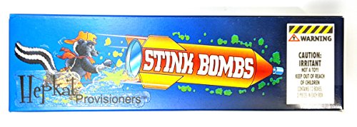 Hepkat Stink Bombs Box of 36 Glass Vials