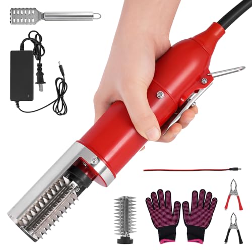 MXBAOHENG Corded Electric Fish Scaler Remover 120W