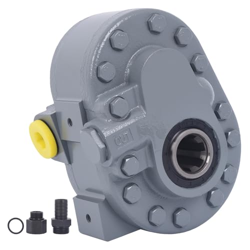 GKSNCJSMF Hydraulische Zapfwellenpumpe 16,6 GPM, Hydraulikmotor 540 U/min 2500 PSI, hydraulische Zapfwellenpumpe SAE 16' Einlass und SAE 12' Auslass für Kippanhänger, Holzspalter und Scherenhebebühne