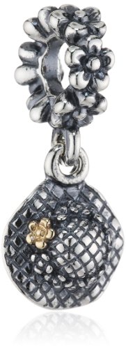Dije de oro de 14k bicolor Pandora 790954 evita alergias con joyería fina duradera