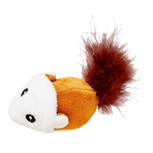 gato juguete en movimiento simulación de sonido juguete electrónico para mascotas juguete interactivo ratón juguete automático juguete para mascotas gato juguete simulación ratón juguete en movimiento
