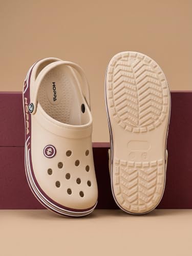 Image of Hoppa Trio Clogs for Men, Extra Soft EVA Moulded Slip-On Clogs | Lightweight, Cushioned, Water-Resistant & Non-Slip | Everyday Casual Footwear