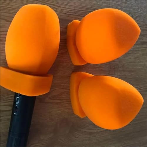 Pokładki piankowe mikrofonu, Microphone Foam Windscreen For Interview Handheld Video Camera Multicolor 40mm x 80mm