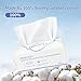 Disposable Face Towel, MSOEUESO Cotton Facial Tissues, Dry Face Cloths, Thick Facial Wipes, Makeup Remover Wipes, Ultra Soft for Adults and Baby 100 count, 1 pack