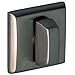 Baldwin 6762 Interior and Entrance Thumb turn Lock with Backplate for 3" Doors, Distressed Antique Nickel