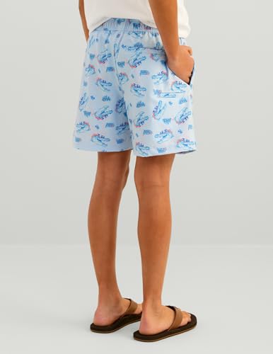 HUK Unisex Kid's Pursuit Volley Pattern, Quick-Dry Shorts, Windsurfer4