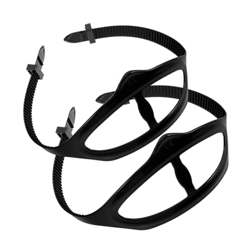 ifundom Silicone Replacement Mask Straps 2 Pack Universal Fit for Divers Snorkeling Swimming Scuba Diving