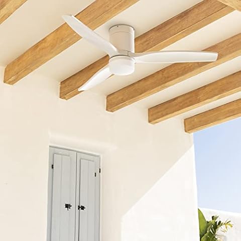 CREATE / WINDCALM PATIO/Deckenventilator Weiß für den Außenbereich Cover