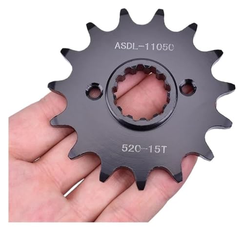Pignons XT660R XT660X contre vibrations et sauts de chaîne pas 520 - 6