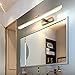 Produktbild ACHNC LED Spiegelleuchte Badezimmer, Spiegellampe Bad Gold Badleuchte für Spiegel Schminktisch, Warmweiß Schminklicht Mit 180° Einstellbar Winkel, Wasserdicht Wandleuchte Make-UP Licht,14W/60CM