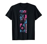Enjoy Skateboarding Graphic Tee Shirts, Colorful Skateboard T-Shirt
