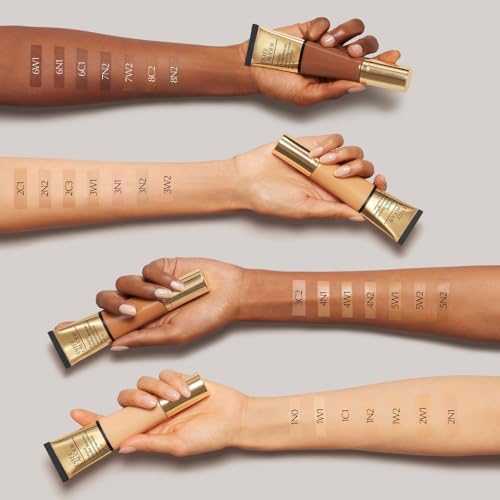 Estée Lauder Futurist Hydra Rescue Moisturizing Foundation Makeup SPF 45 for a 12-Hour Glow, 1.2 Fl Oz, 2C3 Fresco - Image 4