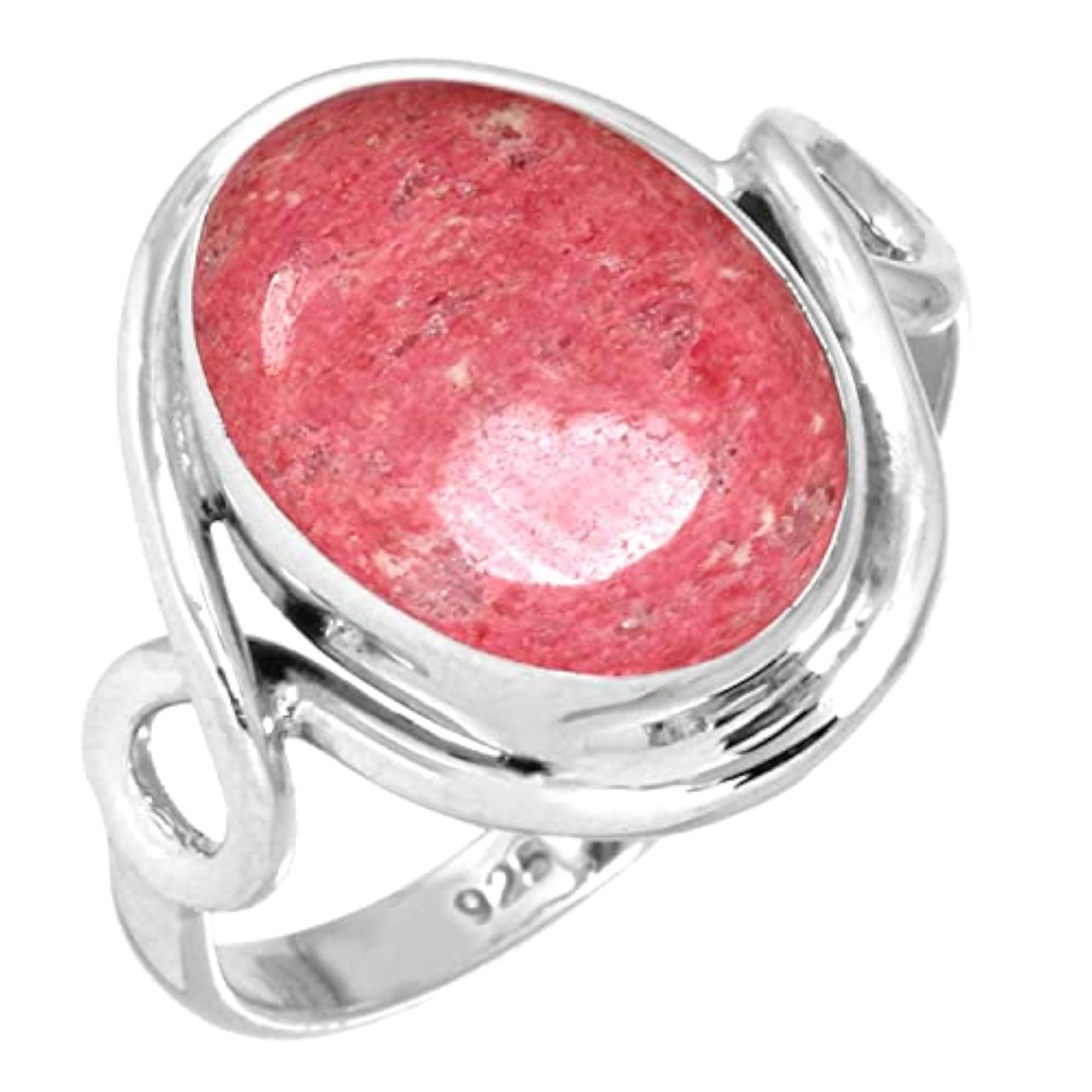Genuine 925 Sterling Silver Handmade Gemstone Ring