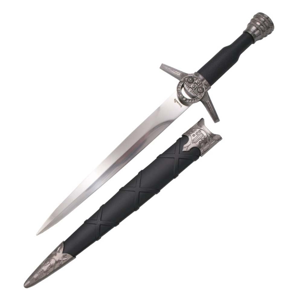 Fantasy Hexe Dolch – Perfekt für Cosplay & Kostüme, 40 cm – Fantasydolch – Inklusive Scheide – Sammler- & Dekowaffe für Film- und Fantasy-Fans