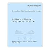  Buchfahrplan. Heft 1203. Gültig vom 03. Juni 1984 an