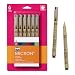 Sakura Pigma 30069 Micron Blister Card Ink Pen Set, Ass't Colors, 0.45-mm