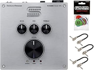 Seymour Duncan PowerStage 170 Pedalboard Guitar Amp Bundle with 3 MXR Patch Cables and Dunlop Pick Pack