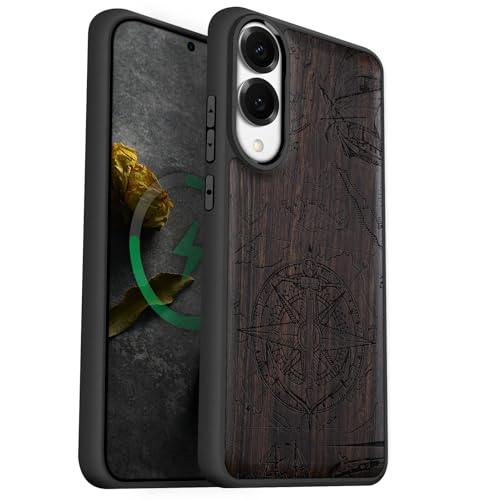 Coque Samsung S25 Edge bois pour éviter les rayures et chutes
