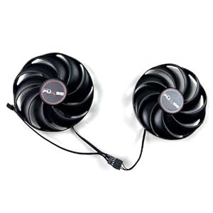 ZHALUOZ Lüfter 85mm 4pin FDC10H12S9-C Für Sapphire Pulse für AMD Radeon Rx 6600 6650 XT Grafikkarte Fan