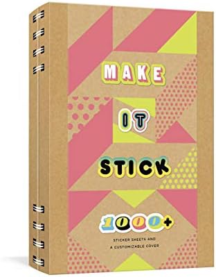 Make It Stick Notebook: 1,000+ Stickers and a Customizable Cover