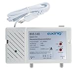 Axing BVS 3-65 Hausanschlussverstärker mit Rückkanal 5-65 MHz (30 dB, 85-862 MHz, 98 dBµV)
